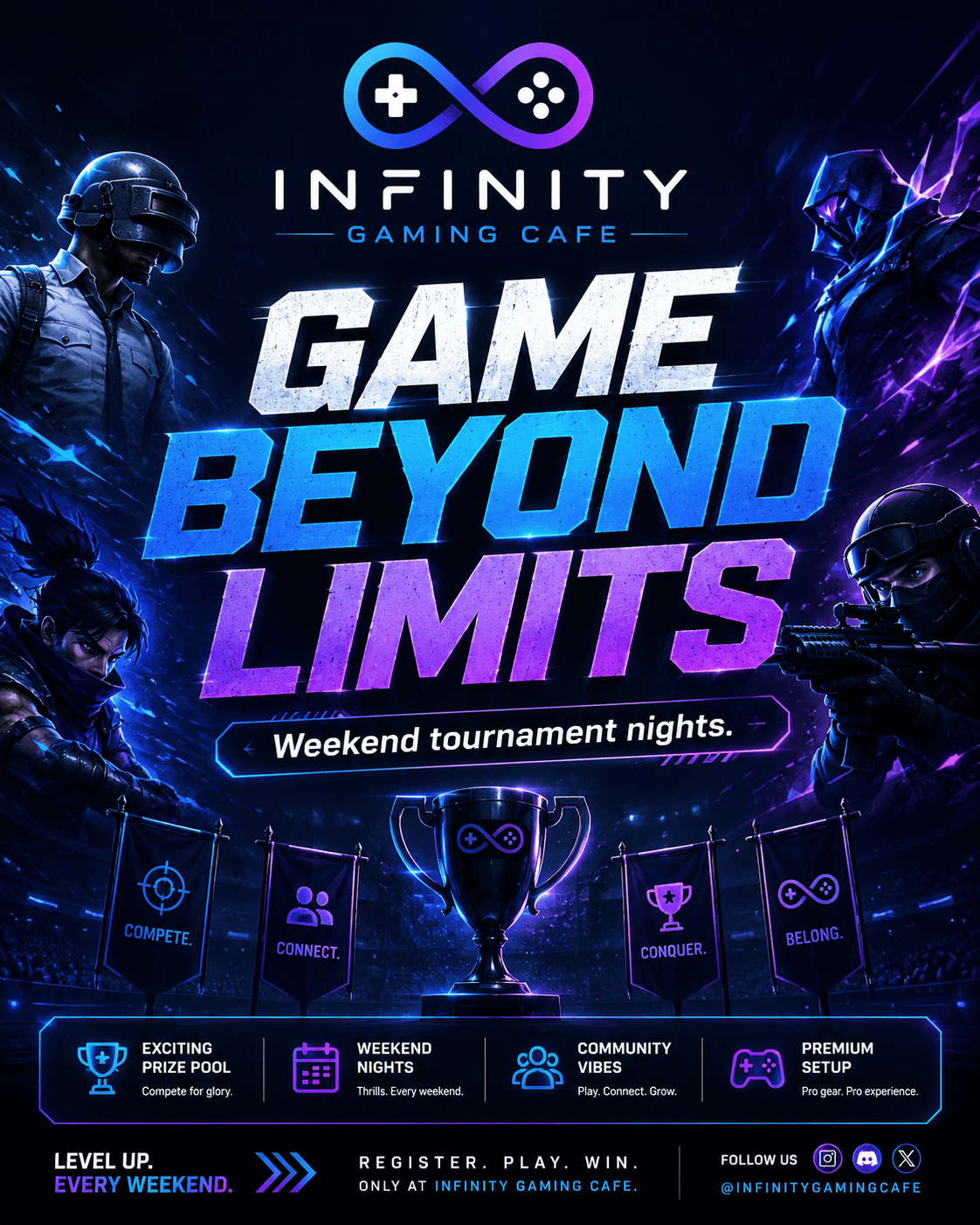 Game beyond limits