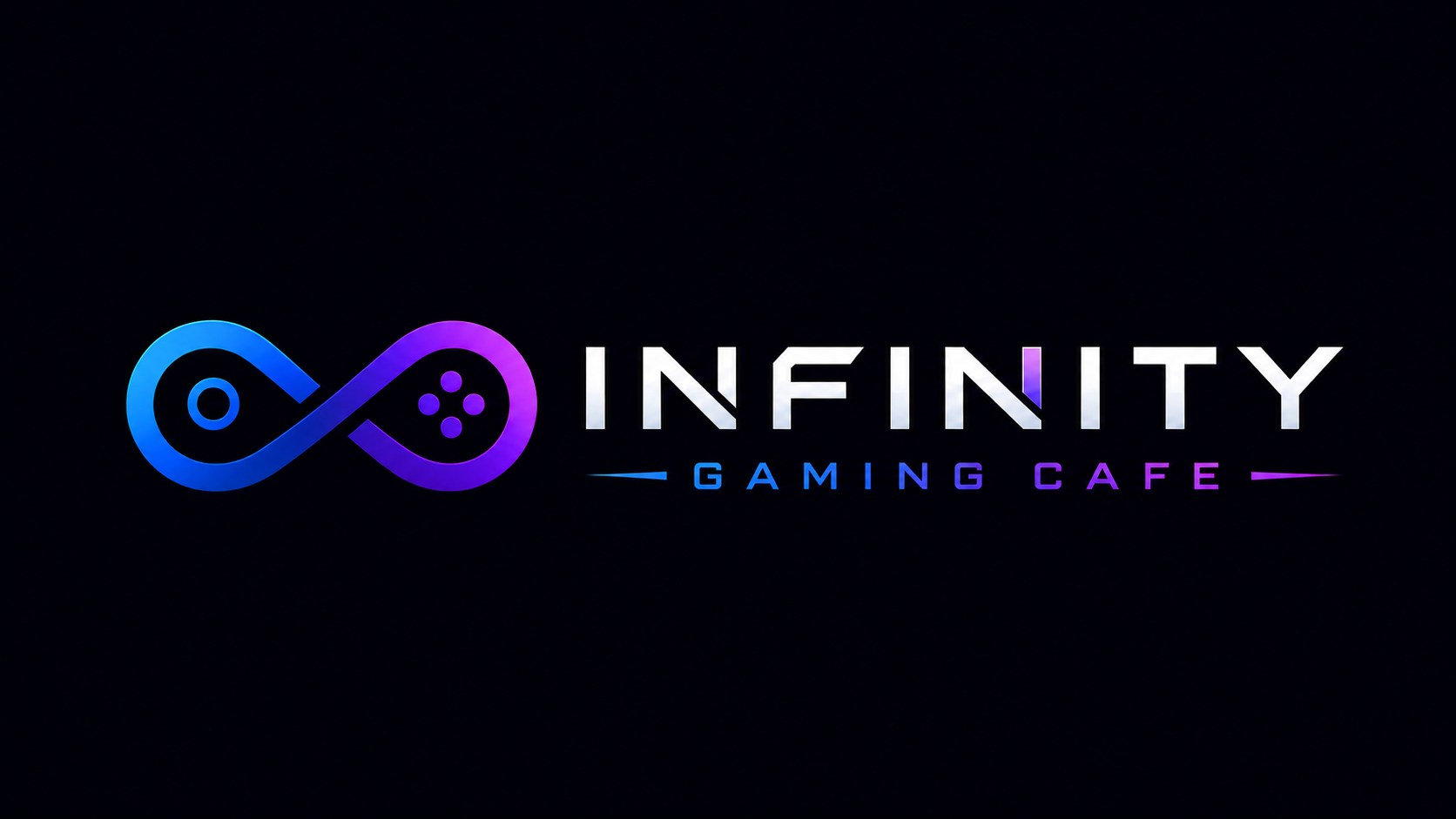 Infinity Gaming Cafe logo variation